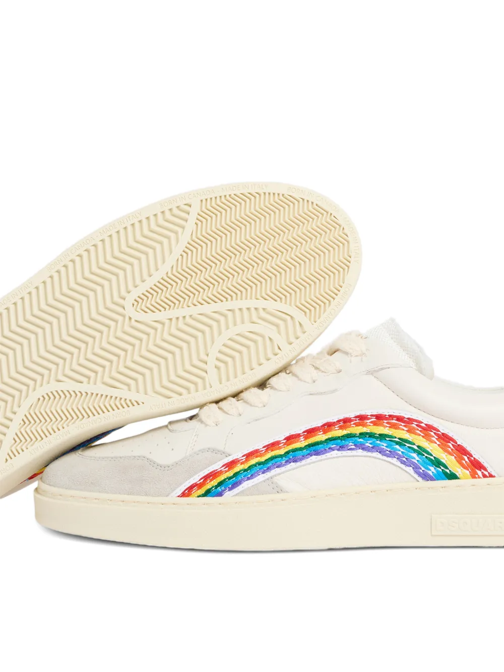 DSQUARED2 Rainbow Rider sneakers Beige