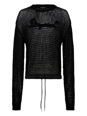 DSQUARED2 リブトリム セーター | ニュートラル | FARFETCH JP