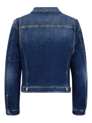 ディースク　デニムジャケット Dsquared2 ディースクエアード デニムジャケット コットン ブルー #M