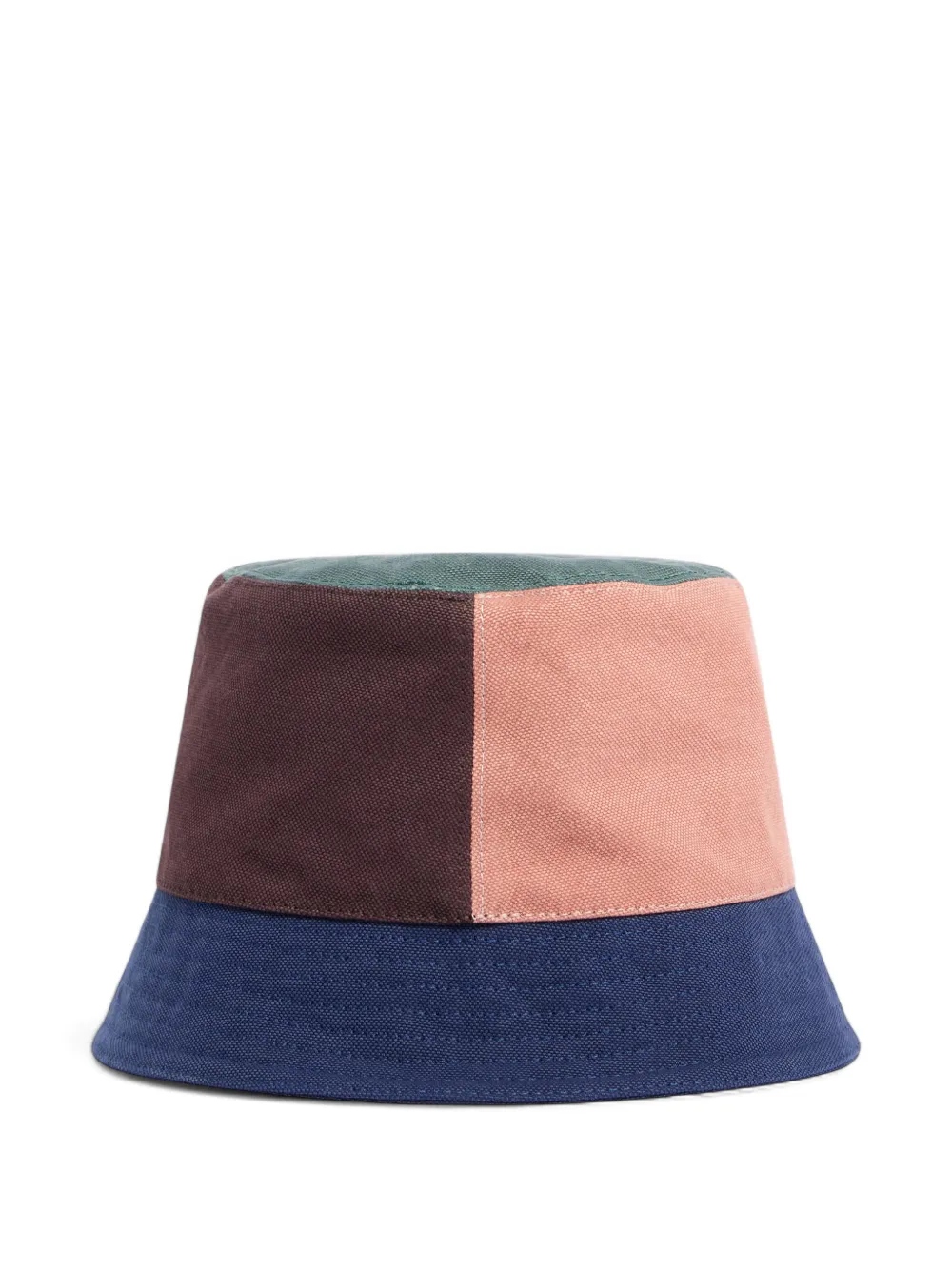 DSQUARED2 Vissershoed met patchwork Blauw