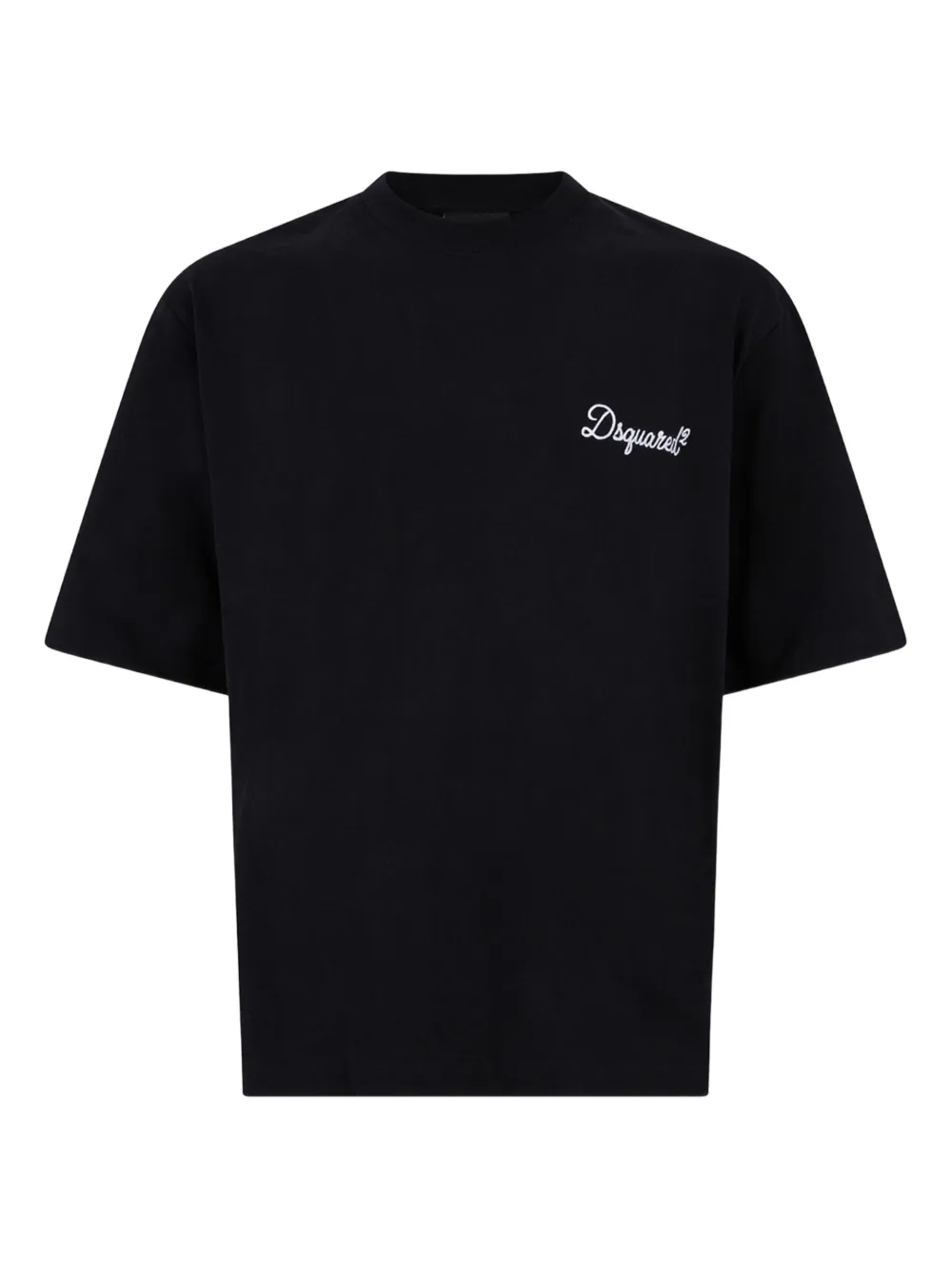 DSQUARED2 embroidery-logo T-shirt | Black | Image 1