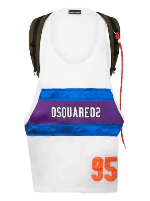 DSQUARED2 straps-detail tank top