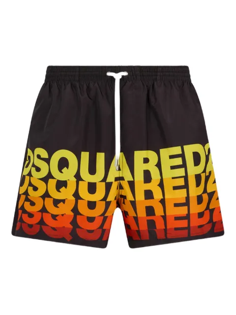 DSQUARED2 logo-print swim short