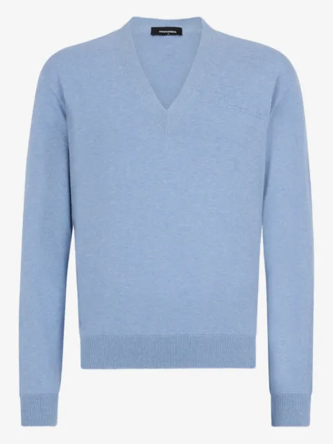 DSQUARED2 knit V-neck pullover