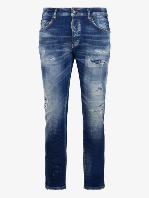 DSQUARED2 medium wash Skater jeans