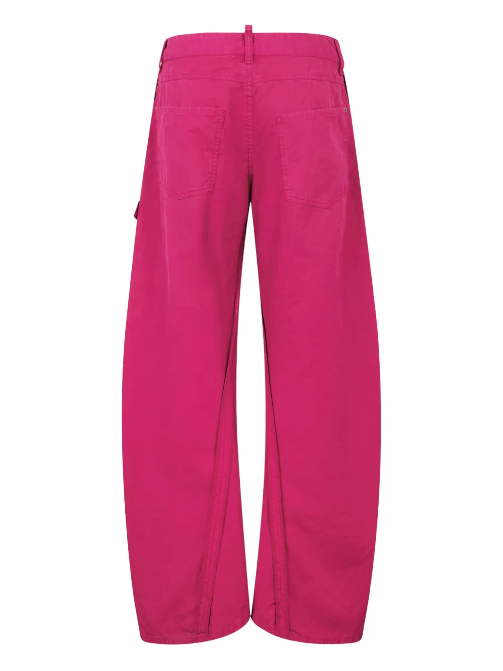 DSQUARED2 D2'S Champ broek met gedraaid detail Roze