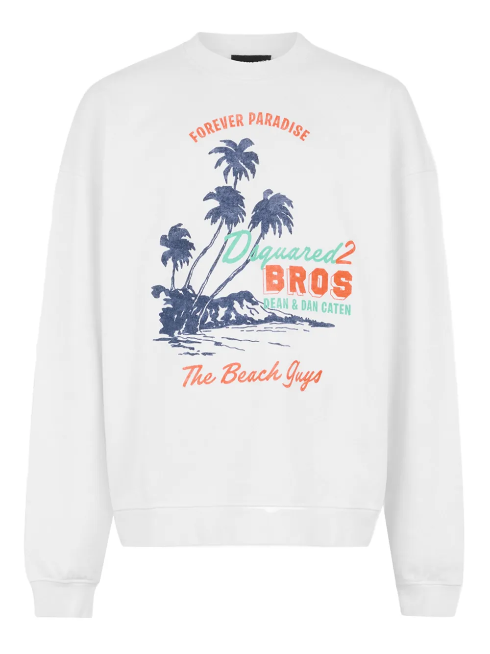 DSQUARED2 graphic-print sweatshirt | White | Image 1