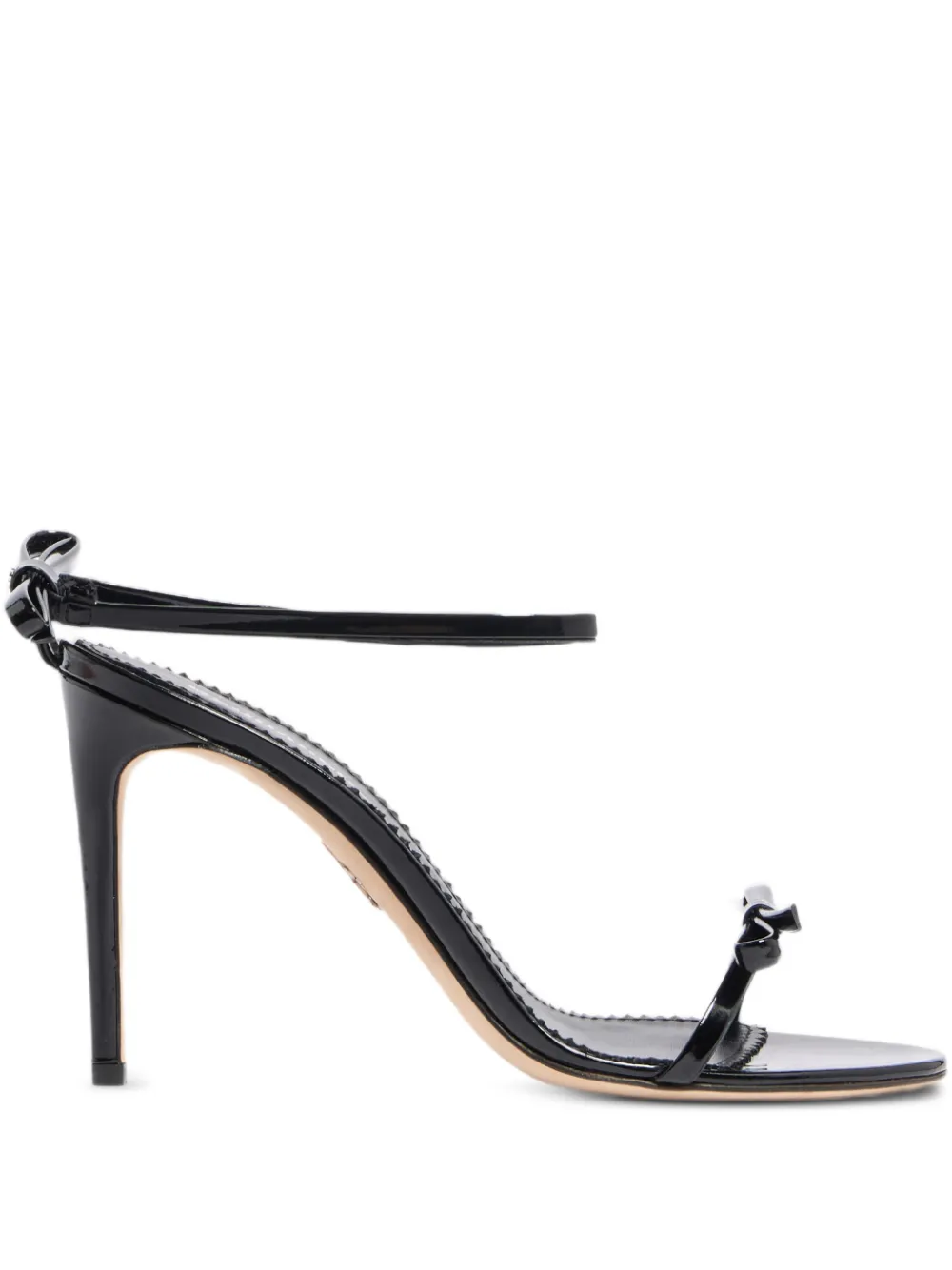 DSQUARED2 Sandalen met strik hak Zwart
