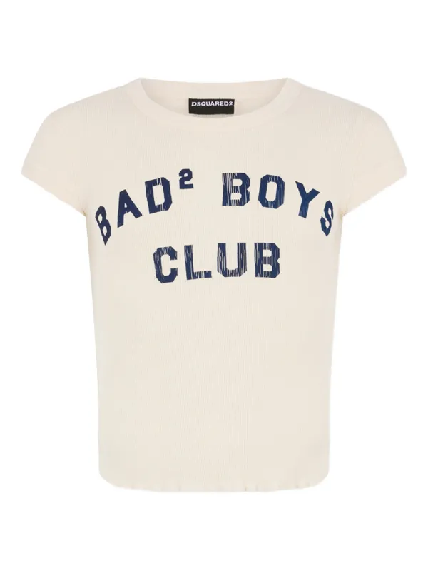 DSQUARED2 プリント Tシャツ | ニュートラル | FARFETCH JP