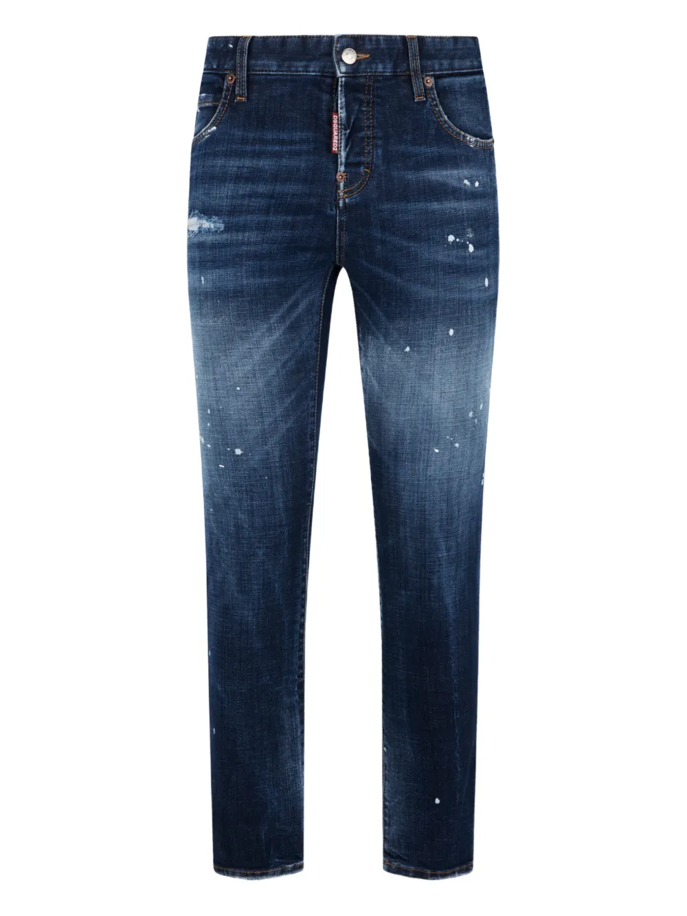 DSQUARED2 Jeans con applicazione logo - Blu