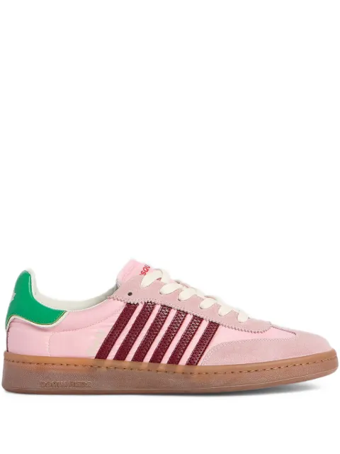 DSQUARED2 striped boxer sneakers