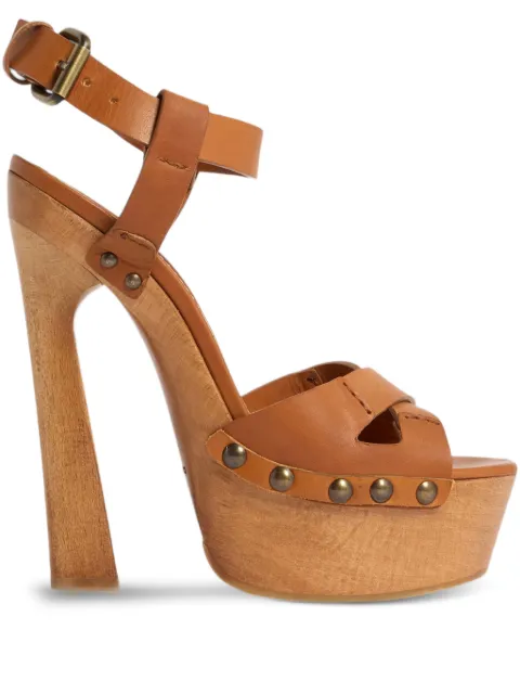 DSQUARED2 platform studded bondage sandals
