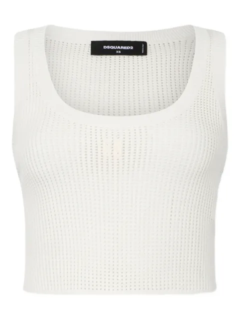 DSQUARED2 scoop-neck tank top