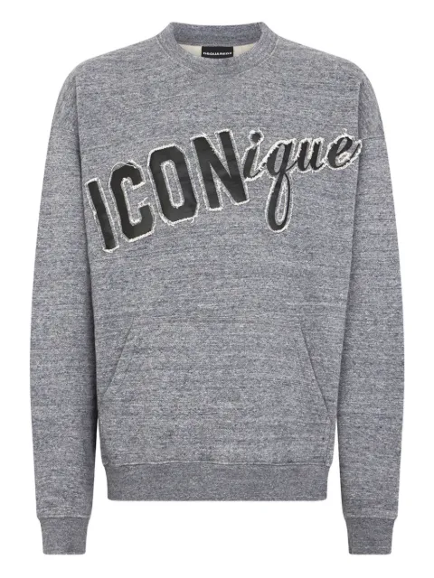 DSQUARED2 lettering-patch sweatshirt