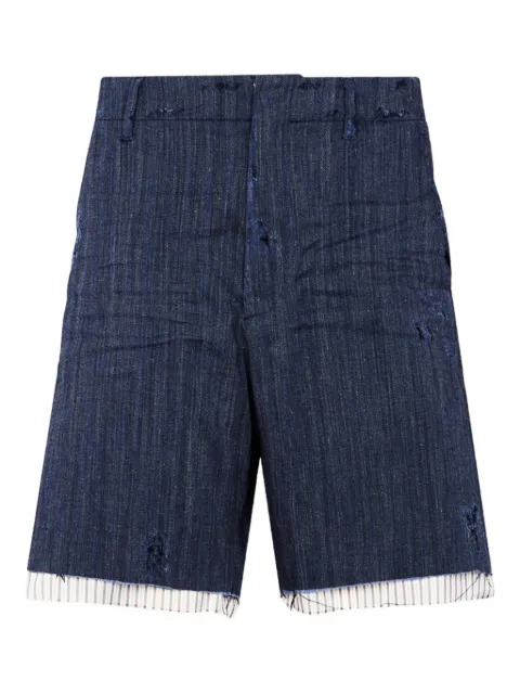 DSQUARED2 logo-detail denim shorts