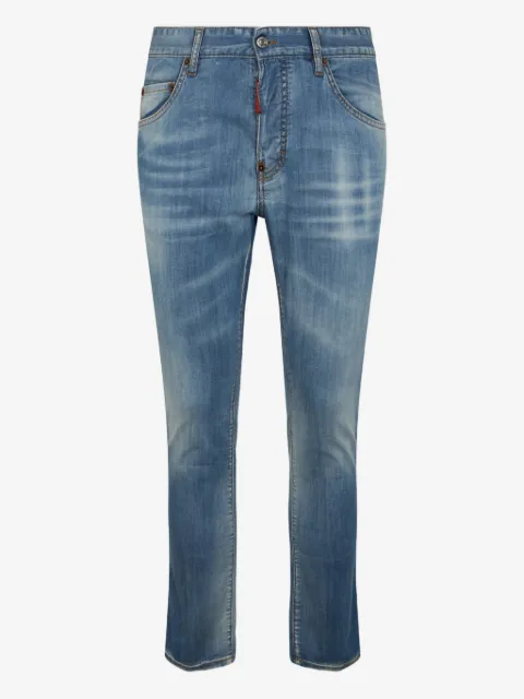 DSQUARED2 Skater logo-patch jeans