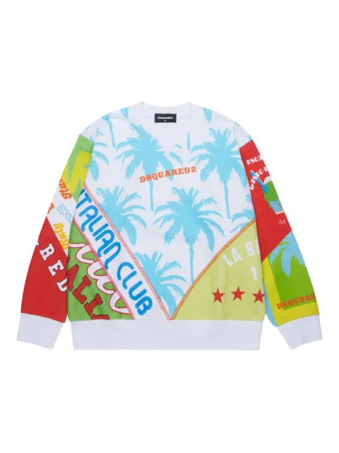 DSQUARED2 KIDS graphic-print sweatshirt