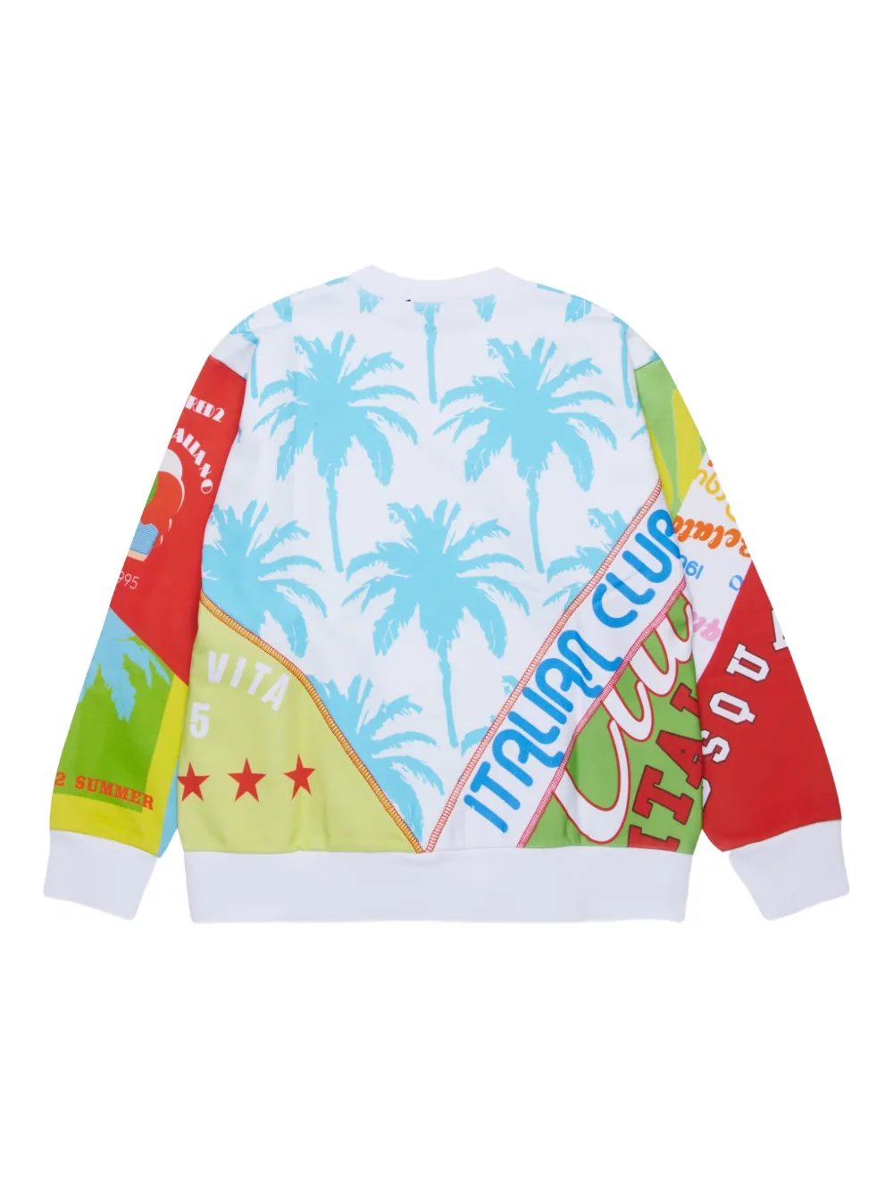  Dsquared2 Kids Graphic-print Sweatshirt - White 