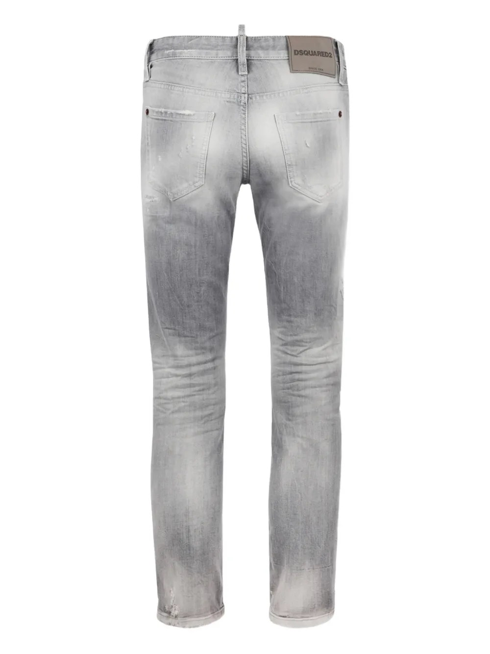 DSQUARED2 Jeans met logopatch - Grijs