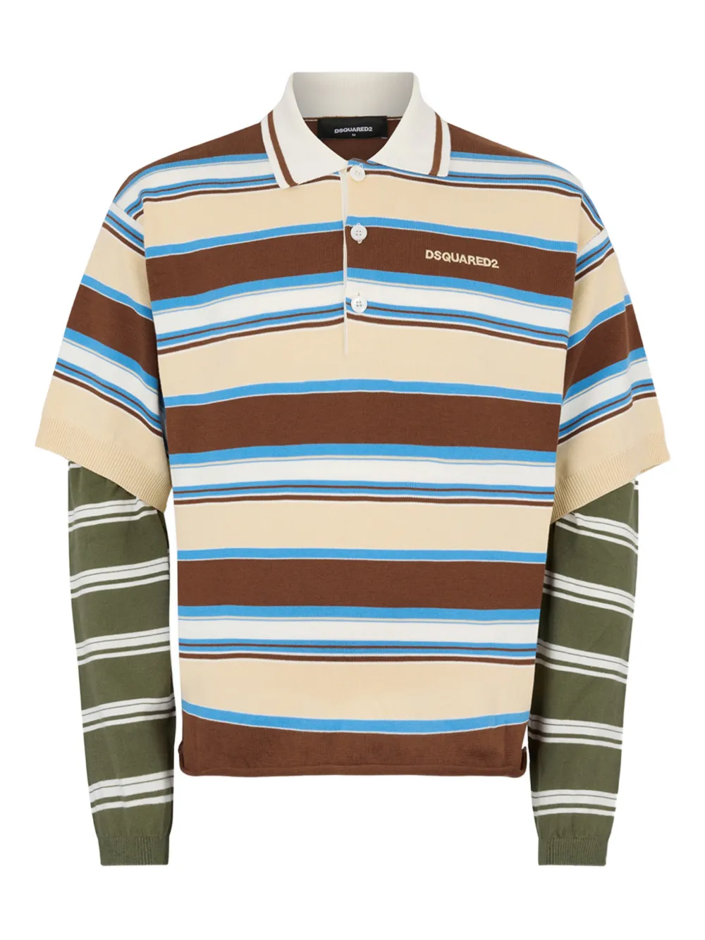 DSQUARED2 Polo a maniche lunghe - Toni neutri