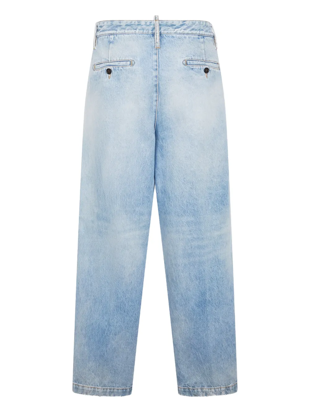 DSQUARED2 플리츠 팬츠 | 와이드 팬츠 | Image 2