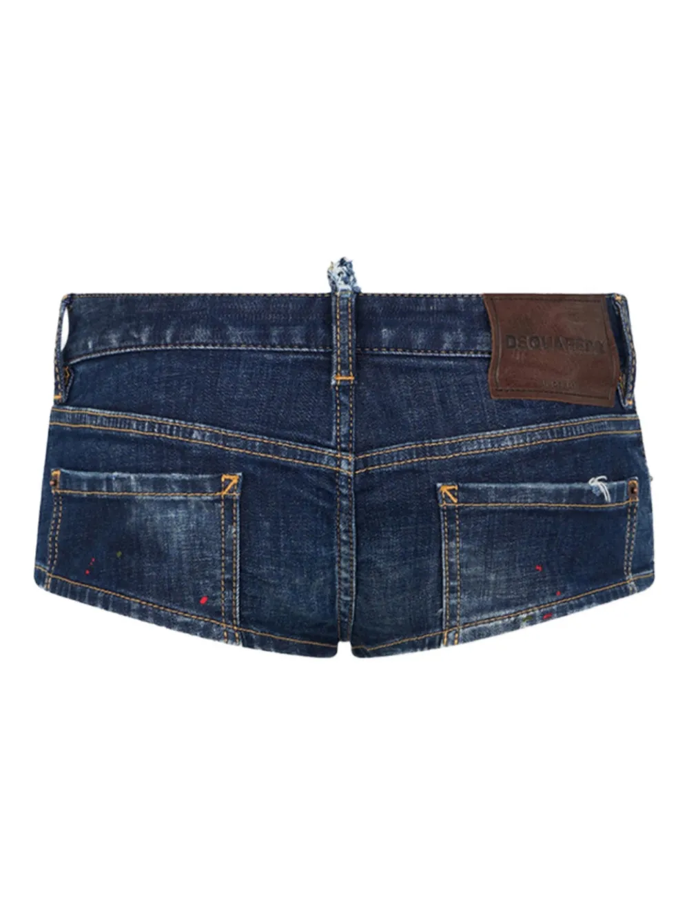  Dsquared2 Shorts Con Trabillas - Azul 