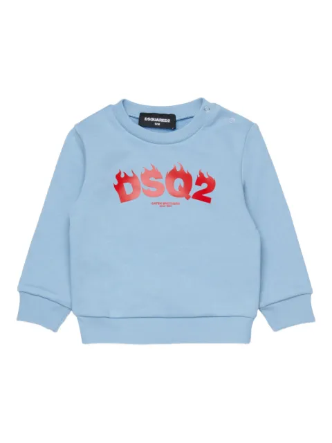 DSQUARED2 KIDS suéter con cuello redondo