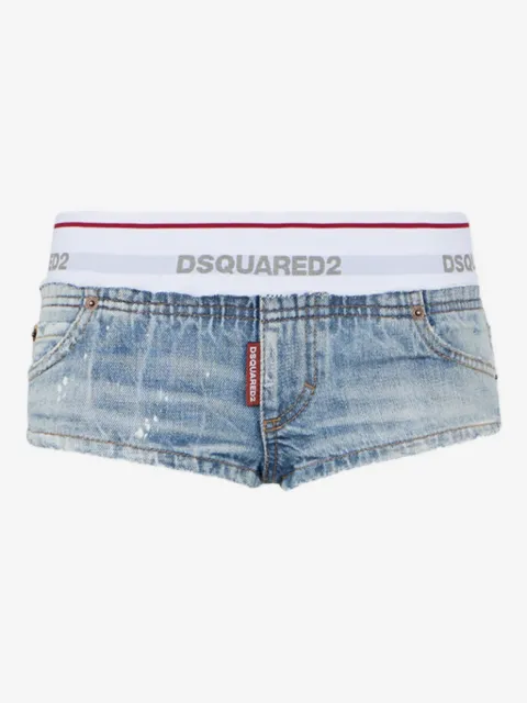 DSQUARED2 light Undle jean hot pants