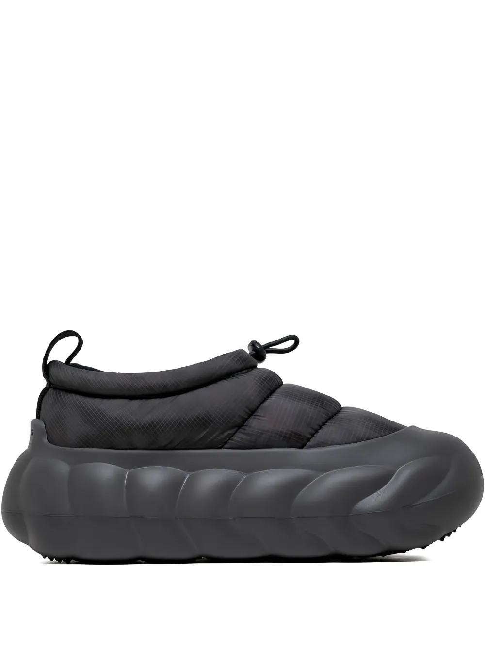 Crocs Overpuff Shorty slip-on sneakers | Black | Image 1