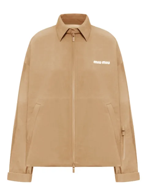 Miu Miu zip-up windbreaker