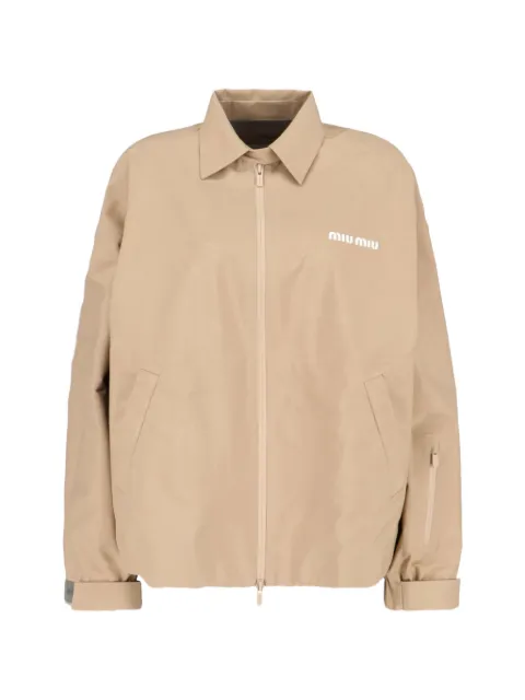 Miu Miu zip-up windbreaker