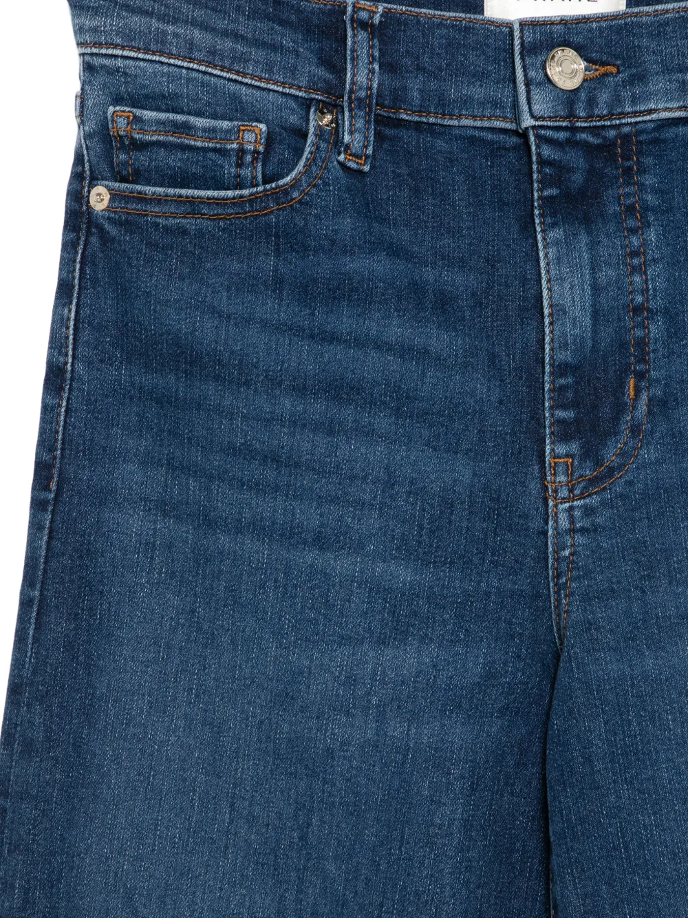 FRAME Slim-fit jeans Blauw
