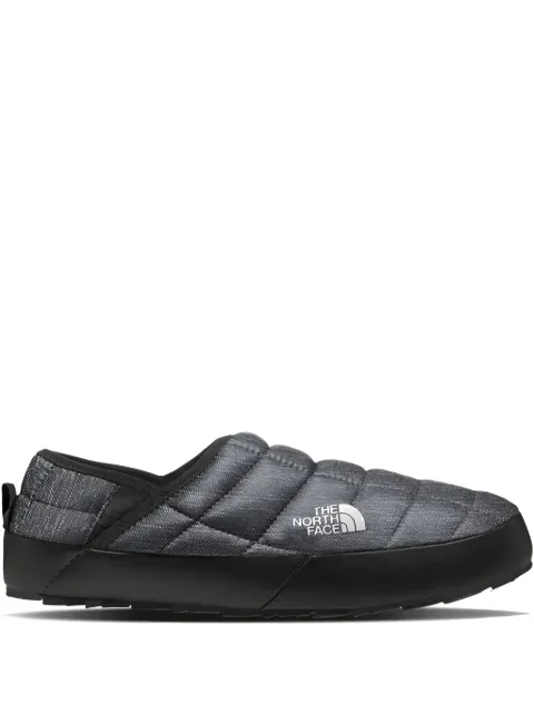 The North Face logo-print mules