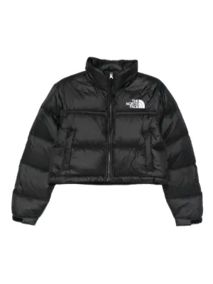 The North Face Nuptse Short Jacket | Black | FARFETCH CA