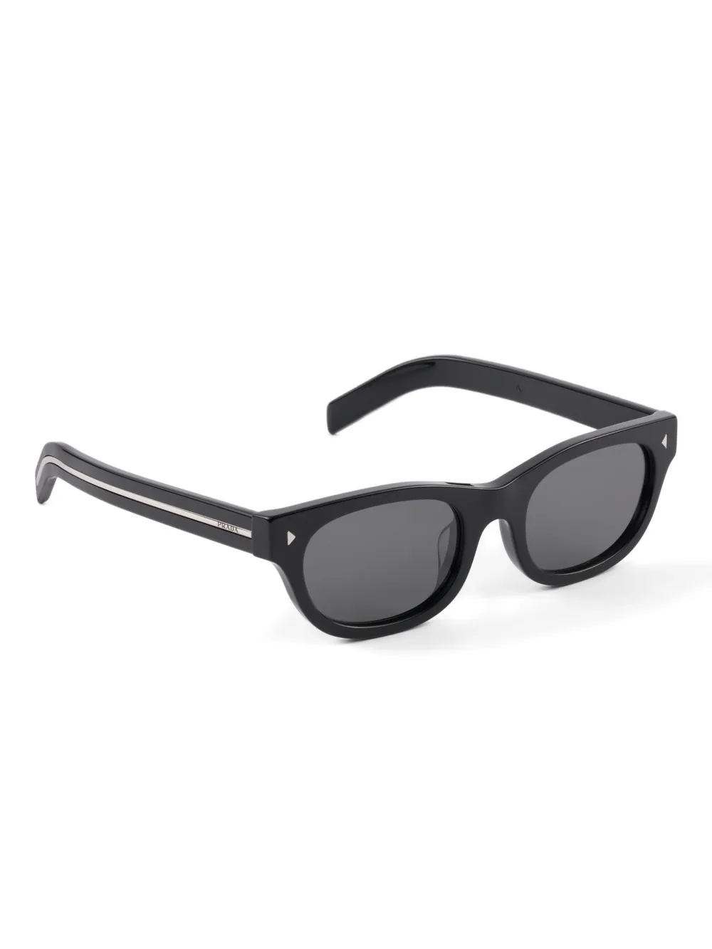 Prada Eyewear polarised crystal lenses frame sunglasses | Image 2