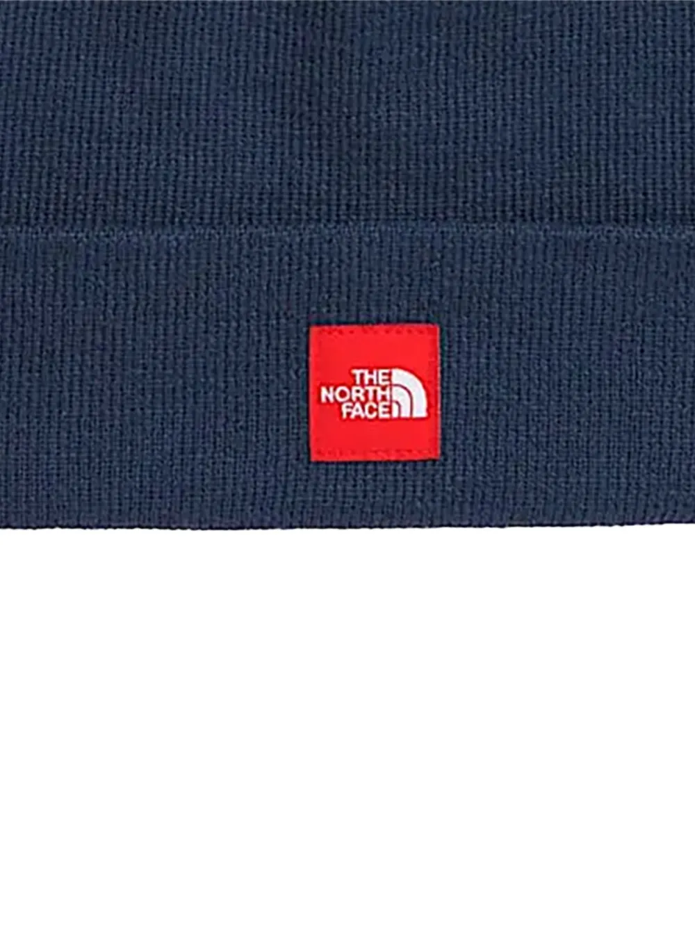 The North Face logo-box beanie - Blauw