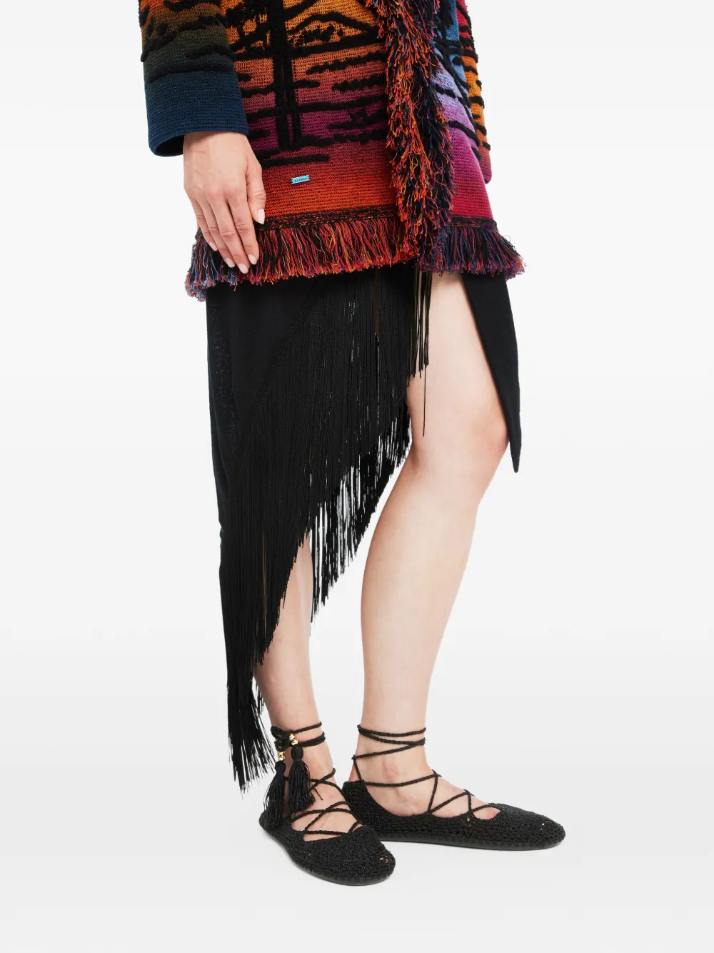 Alanui Sound Of The Sea ballerina's Zwart