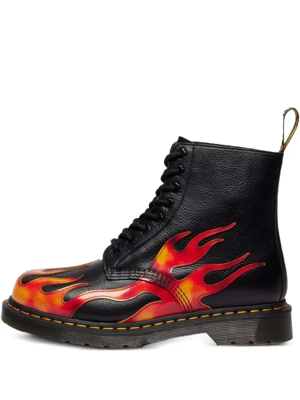 Leather Boots Dr Martens Pascal Df 1460 PASCAL In Black Martens