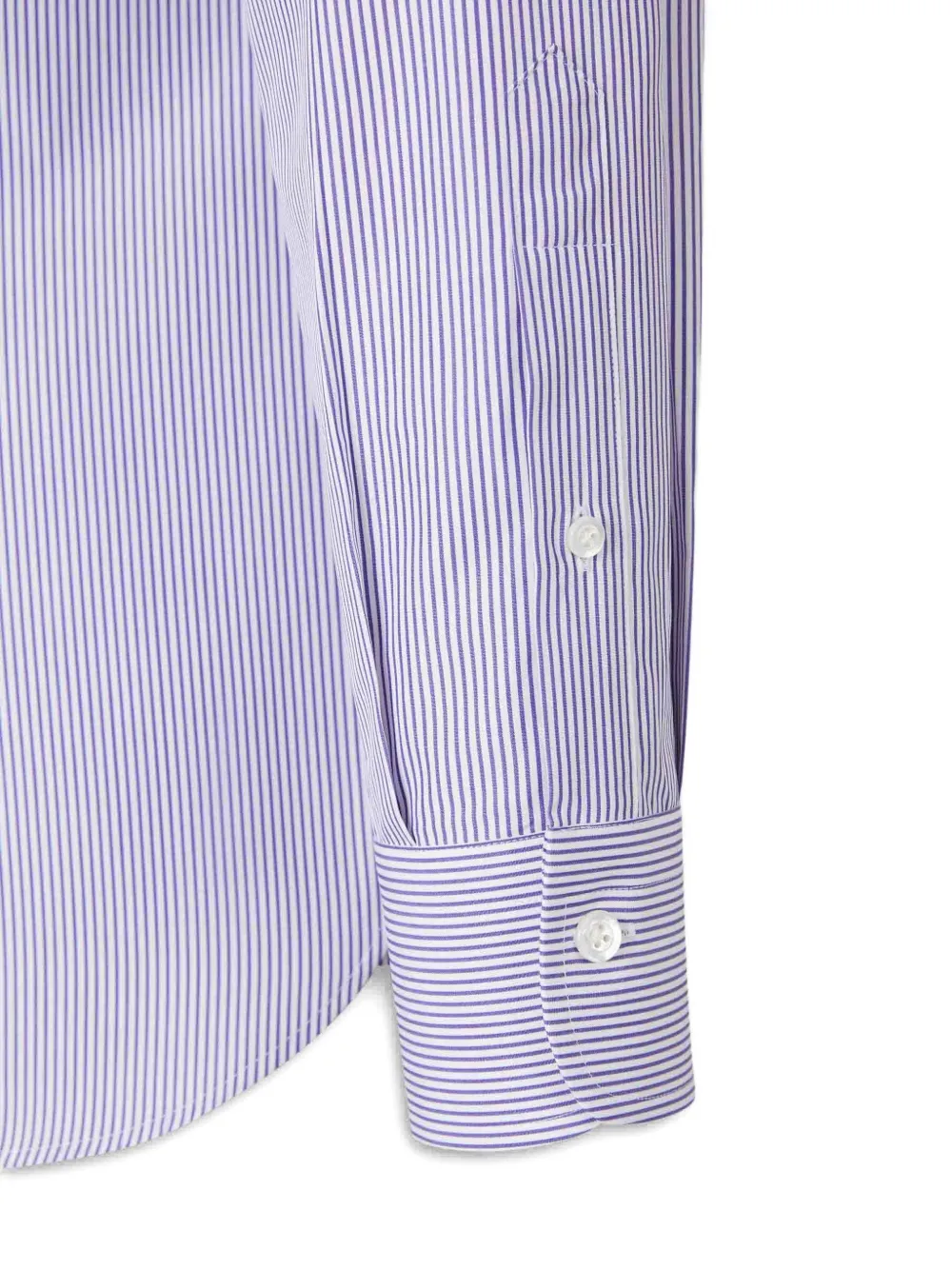 Striped Button Dress Shirt