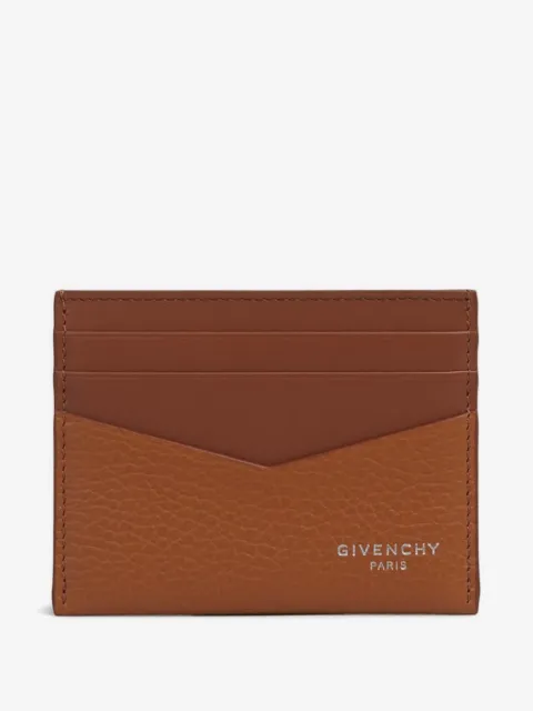 Givenchy Kartenetui aus strukturiertem Leder