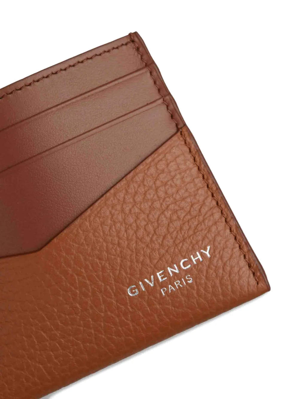 Givenchy grained-leather card holder Bruin