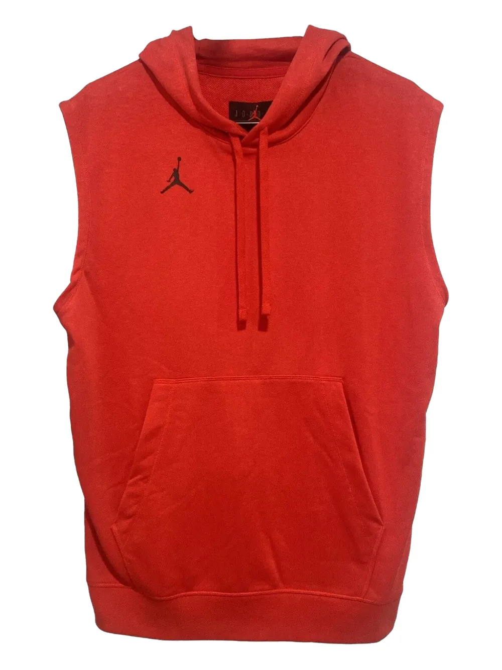 Jordan sleeveless fleece hoodie - Rosso