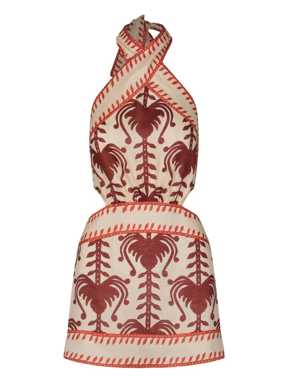 Johanna Ortiz Tide Strength halterneck dress - Toni neutri