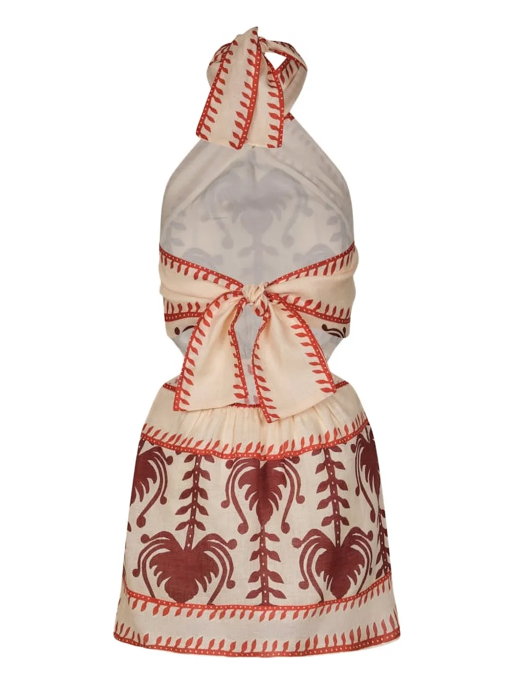 Johanna Ortiz Tide Strength halterneck dress - Beige