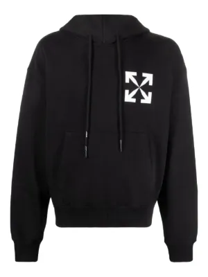 Off-White 23 Skate logo-embroidered Hoodie | Black | FARFETCH ZA