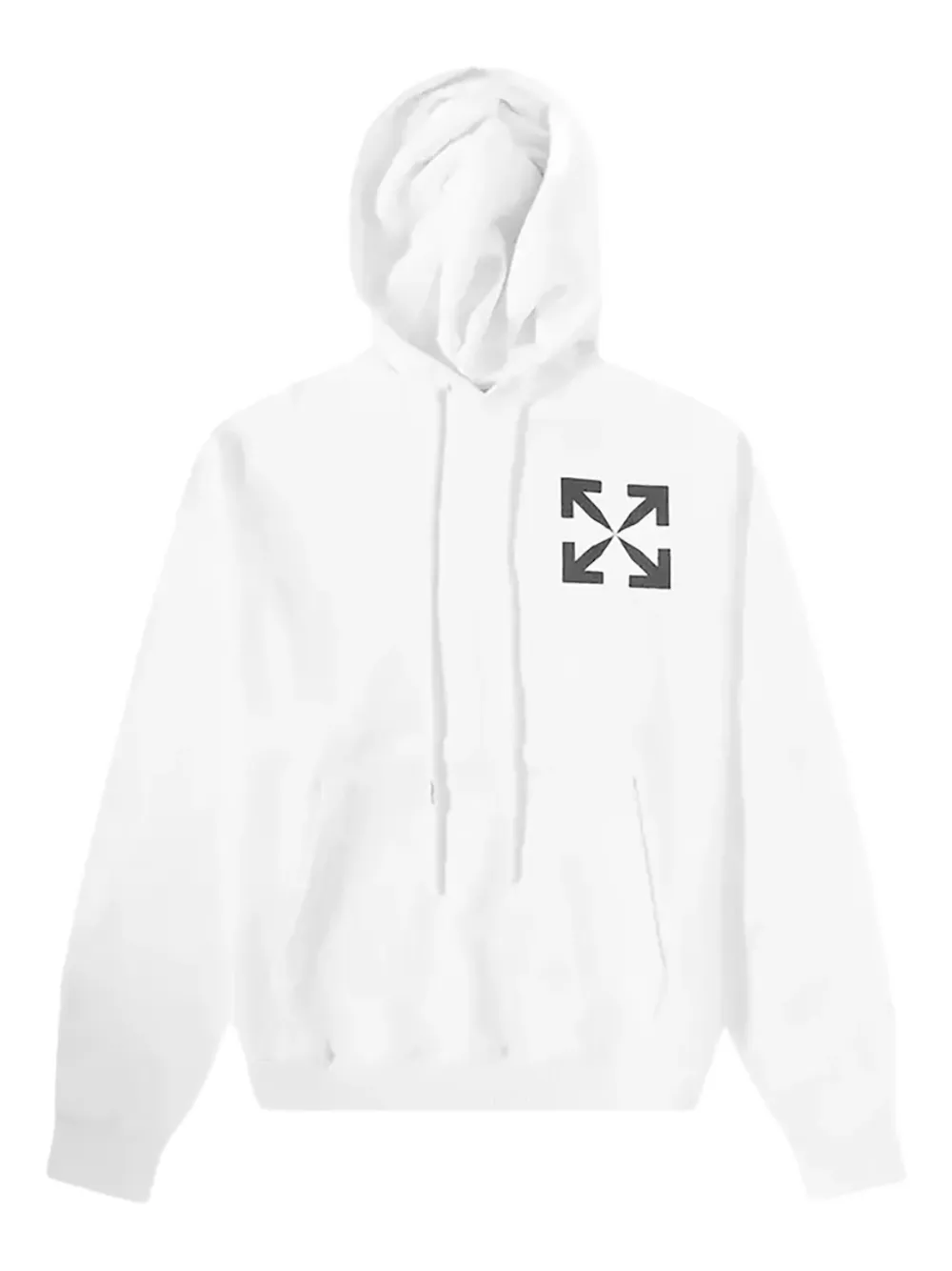 Off-White Single Aarow Over hoodie - Bianco