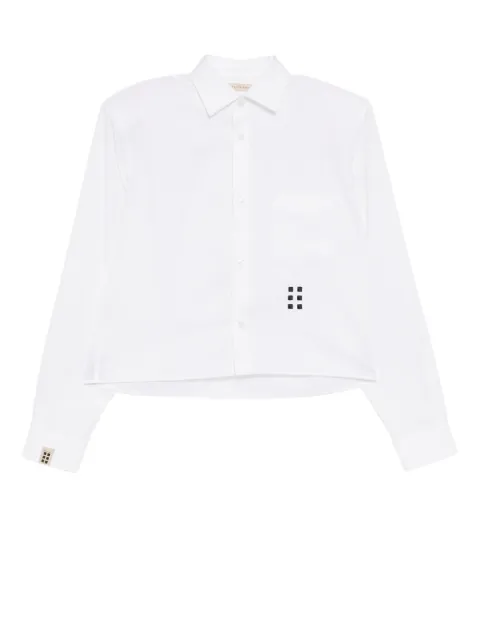 ROMEO HUNTE camisa corta con diseño de seis bloques