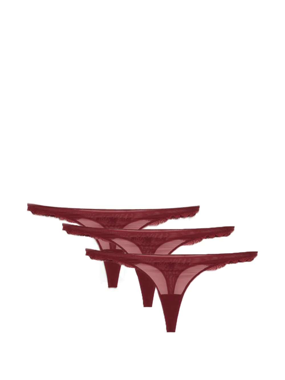 Kiki de Montparnasse Perizoma French Lessons - Rosso