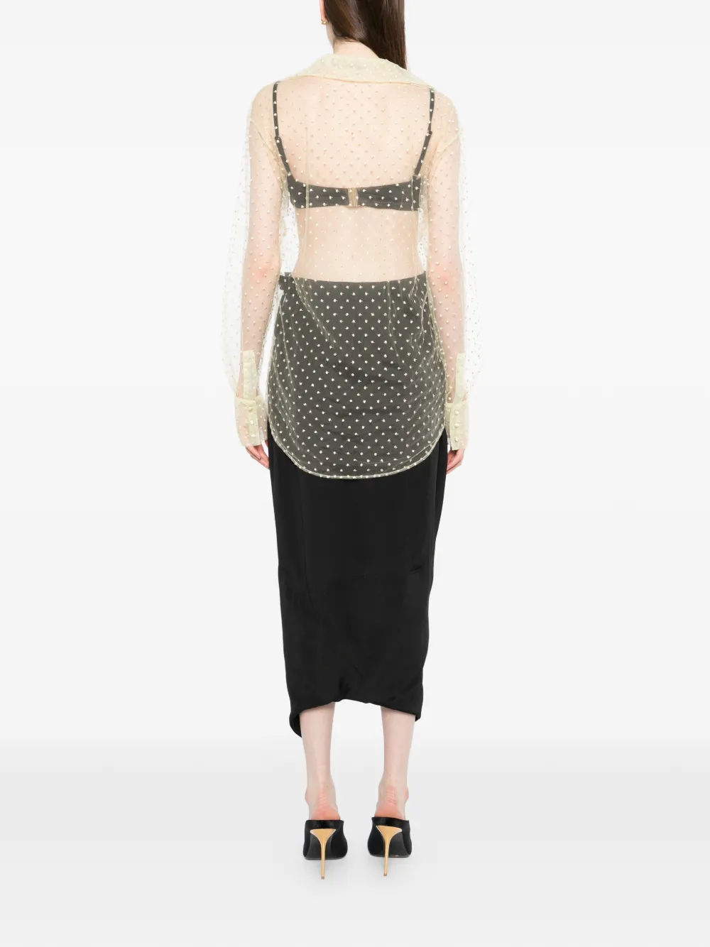 Kiki de Montparnasse Merci blouse Geel