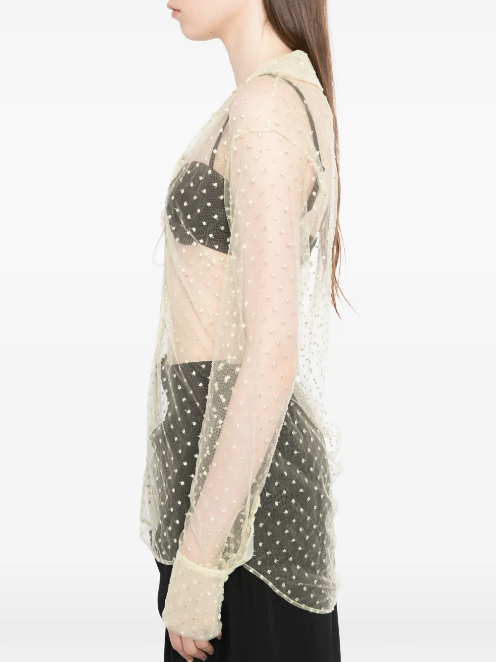 Kiki de Montparnasse Merci blouse Geel